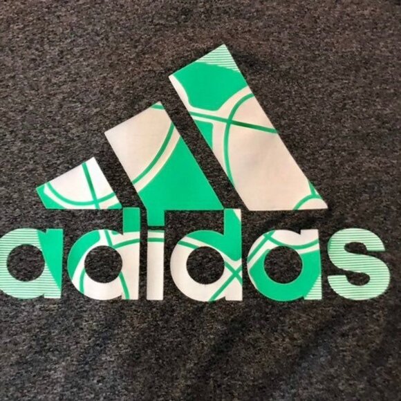 Adidas Climalite Shirt Boys M 10/12 Used - Picture 3 of 7